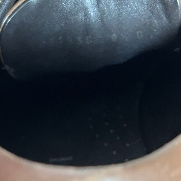 GUCCI Sneakers Shoes Men's 8.5 GG Guccissima Leather Low Top CANVA Made in Italy - Picture 11 of 11